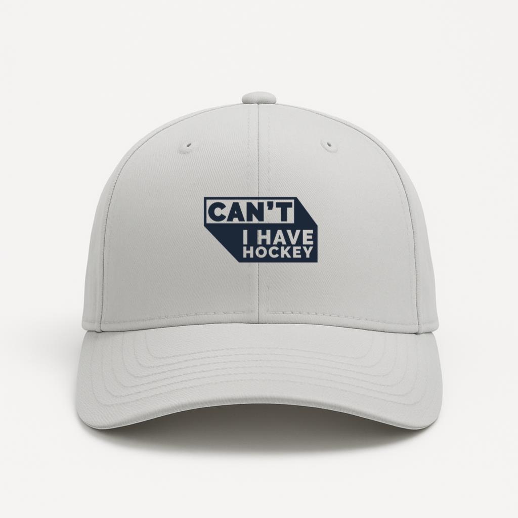 Cant I Have Hockey Quote Cut Out Baseball Cap