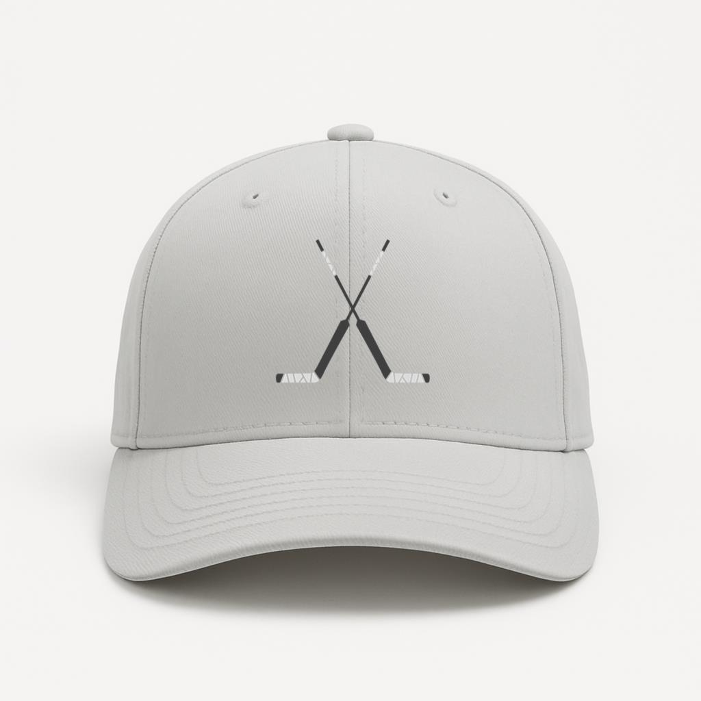 Double Hockey Sticks Sport Baseball Cap