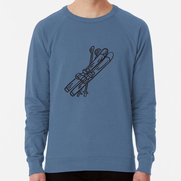 Equipment Skiing Poles Stroke Loose Fit Sweatshirt