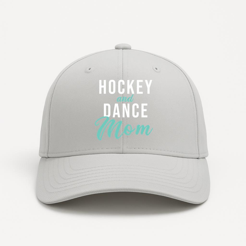 Hockey And Dance Mom Baseball Cap