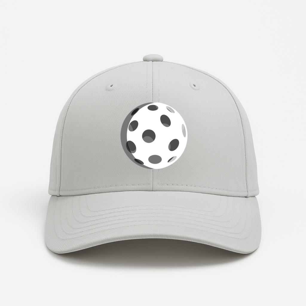 Hockey Ball Icon Baseball Cap