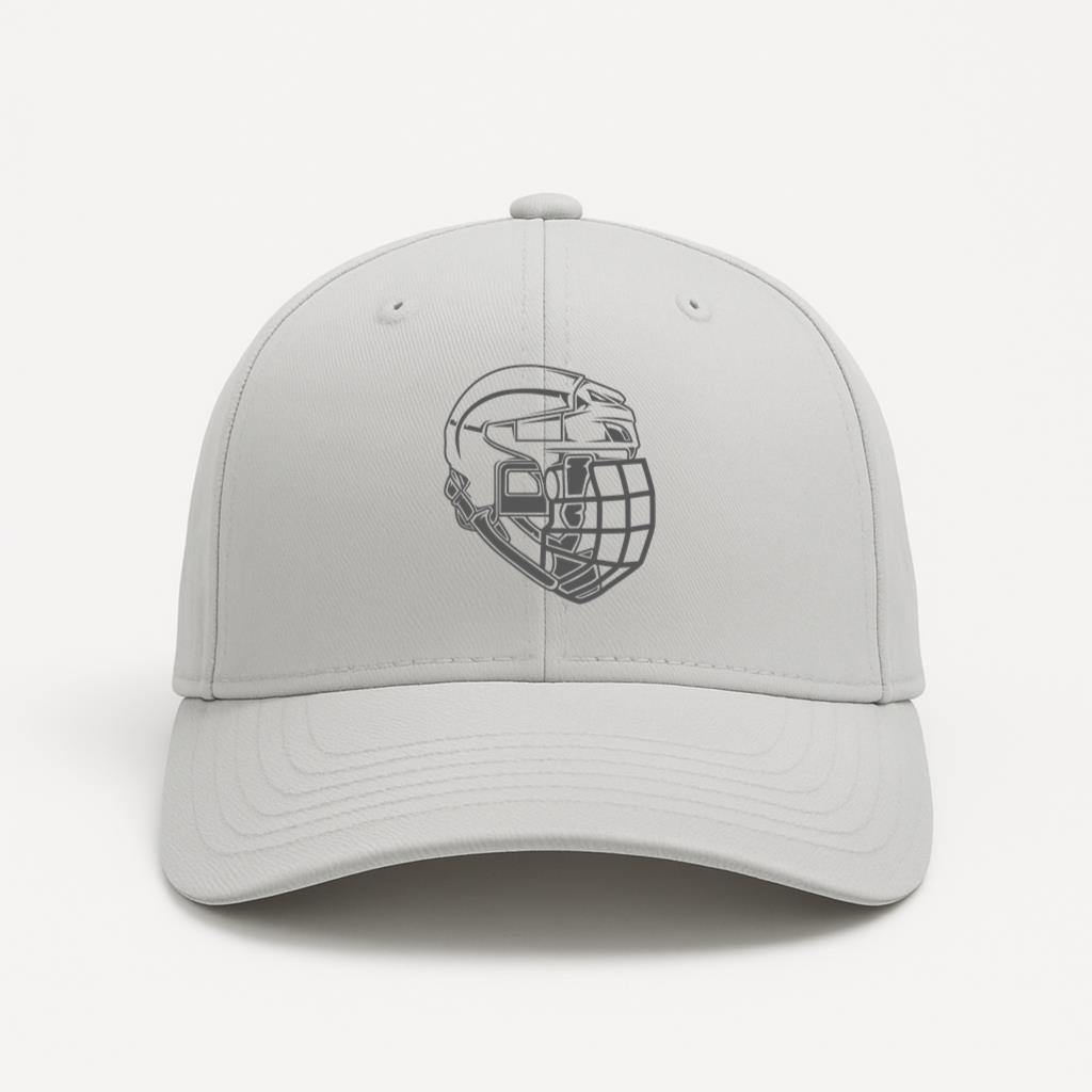 Hockey Goalie Filled Stroke Mask Baseball Cap