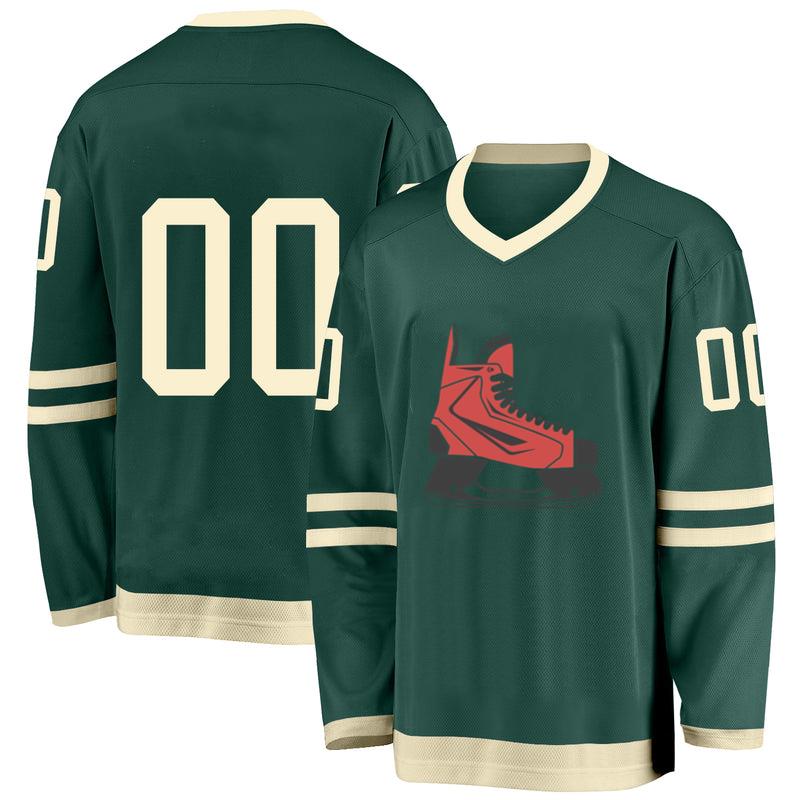 Ice Skate Profile Flat Hockey Jersey