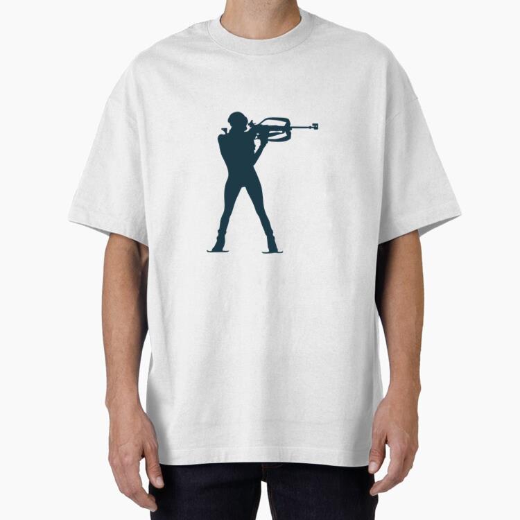 Winter Sport Snow Silhouette Classic Regular Fit T-Shirt